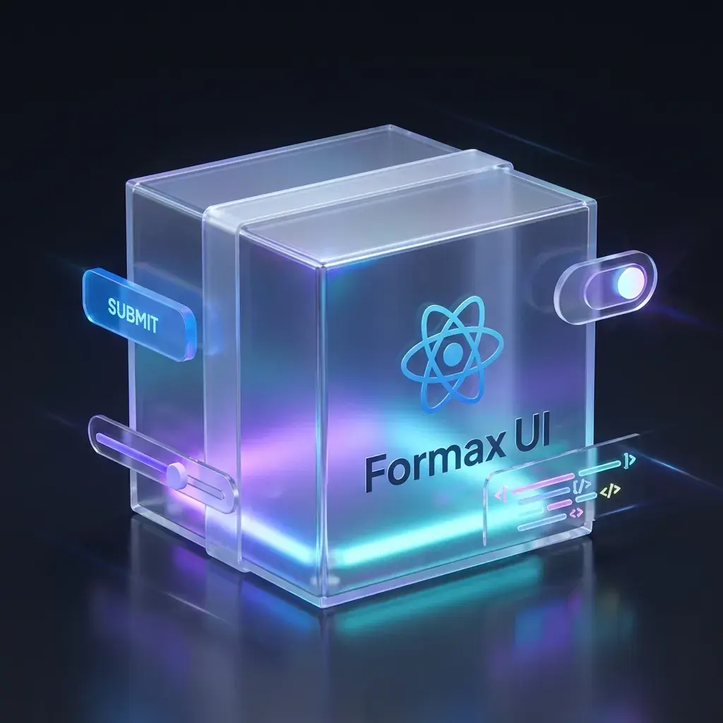 Screenshot of the Formax UI React form component library